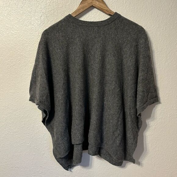 Amicale Cashmere Poncho One Size - Picture 1 of 4